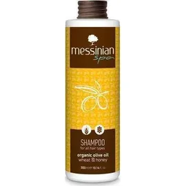 MESSINIAN SPA Σαμπουάν για Ολους Τους Τύπους Μαλλιών σιτάρι - Μέλι 300ml