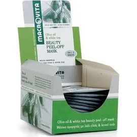 MACROVITA Μάσκα Ομορφιάς Peel Off με Λάδι Ελιάς Και Λευκό Τσάι 15ml