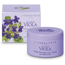 L`ERBOLARIO ACCORDO Viola Perfumed Body Cream-Αρωματισμενη Κρεμα Σωματος με Βιολετα 200ml