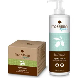 MESSINIAN SPA ΚΡΕΜΑ ΜΑΤΙΩΝ ΑΜΑΜ.-ΑΓΓ. 30ML+ FACE WASH FREE