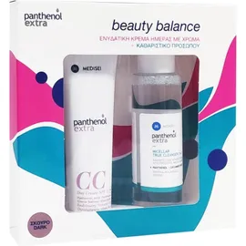 PANTHENOL EXTRA CC Day Cream SPF15 Dark Shade 50ml & True Cleanser 3 in 1 100ml