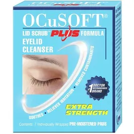 Ocusoft Eyelid Cleanser, Εμποτισμένα Πανάκια για την Υγιεινή των Βλεφάρων 7τμχ