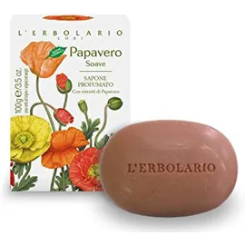L' Eerbolario Sweet Poppy Perfumed Soap 100g