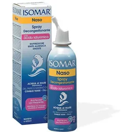 Isomar Nose Spray Decongestant With Hyaluronic Acid, Αποσυμφορητικό Ρινικό Spray με Υαλουρονικό Οξύ 100ml