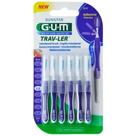 Gum Trav- Ler Μεσοδόντια Βουρτσάκια 1.2mm 6τμχ