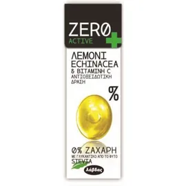 ZERO ACTIVE Καραμέλες με λεμόνι & echinacea 0% ζάχαρη 32g