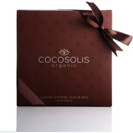 Cocosolis Luxury Coffee Scrub Box  4packs x 70g