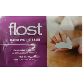 Flost Hand Wet Tissue Μαντηλάκι με Αντισηπτική δράση 1τμχ