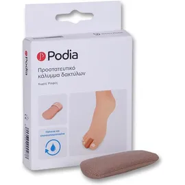 PODIA προστατευτικό κάλυμμα δακτύλων 1 ΤΜΧ,  S-M 00049 BARCODE