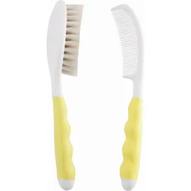 PRIMAMMA Σετ Κτένα & Βούρτσα και για νεογέννητα code 902 Yellow