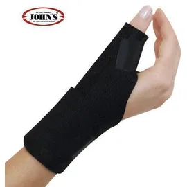 JOΗΝS Sρικα Wrap Around Black Line Στήριξη καρπού και αντίχειρα με μπανέλα one size Χρώμα Μαύρο (1 τεμάχιο) code 120217