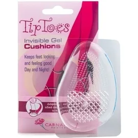 Vican Carnation Tip Toes Invisible GelCushions Διάφανοι και Απαλοί Πάτοι, 1 ζεύγος