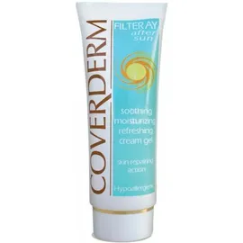 COVERDERM Filteray Skin Repair, Πρωτοποριακή After Sun Κρέμα-Ζελ για το Πρόσωπο, 50ml