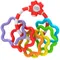 Εικόνα 1 Για CHICCO Χρωματιστοί Δακτύλιοι σαν Κουδουνίστρα Ηλικίας 3+ Μ Διεγείρει τις Κινητικές Ικανότητες 1τμχ code 05954