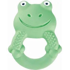 MAM Max, το βατραχάκι Τα Φιλαράκια Χειροποίητα Μασητικά Παιχνίδια από Φυσικό Latex για μωρά 4+ μηνών code 592 Green
