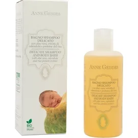 Anne Geddes Baby Delicate Shampoo & Body Bath Βιολογικό Παιδικό Σαμπουάν & Αφρόλουτρο, 250ml