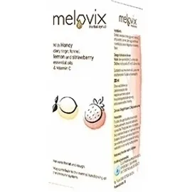 Melovix Φυτικό Σιρόπι Για Τον Ερεθισμένο Λαιμό Και Το Βήχα