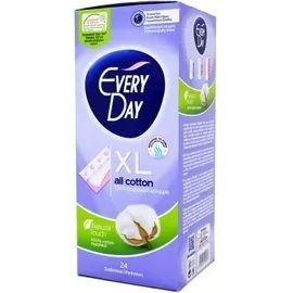 EVERYDAY All Cotton Extra Long, Σερβιετάκια Extra Μακριά για Μaximum Προστασία, 24 τεμάχια