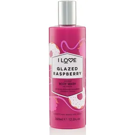 I LOVE Cosmetics Glazed Raspberry Body Wash Αφρόλουτρο με Εκχυλίσματα ράσμπερι και Φρούτων 360ml (1 τεμάχιο)