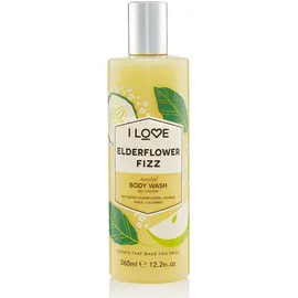 I LOVE Cosmetics Elderflower Fizz Body Wash Αφρόλουτρο με Εκχυλίσματα Άνθους κουφοξυλιάς και Φρούτων 360ml (1 τεμάχιο)