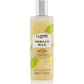 I LOVE Cosmetics Vanilla Milk Body Wash Αφρόλουτρο με Εκχυλίσματα Βανίλιας και Φρούτων 360ml (1 τεμάχιο)