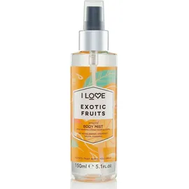 I LOVE Cosmetics Exotic Fruit Body Mist Spray άρωμα σώματος με αρώματα Εξωτικών Φρούτων για όλες τις ώρες 150ml ( 1 τεμάχιο)