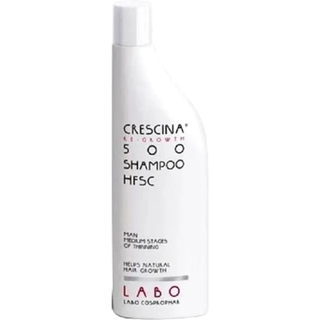 Crescina RE-GROWTH HFSC Shampoo 500 Men ( 150ml ), Εξειδικευμένο σαμπουάν  τριχόπτωσης και ανάπτυξης μαλλιών για άνδρες - Fedra