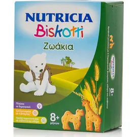 Nutricia Biskotti Ζωάκια βρεφικά μπισκότα από τον 8ο μήνα 180gr