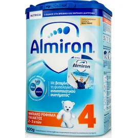 Almiron 4 της NUTRICIA Το κατάλληλο ρόφημα γάλακτος για νήπια 2-3 ετών, EaZypack των 800 gr