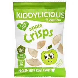KIDDYLICIOUS Apple Crisps Πατατάκια Μήλο, κατάλληλα από τον 12ο Μήνα, 15gr