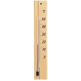 Zimemerthermometer Θερμόμετρο Χώρου Ξύλινο Μεσαίο βαθμονομημένο από -10oC έως 50oC (1τμχ) Anats SKU: 014-14-079