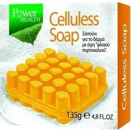 POWER HEALTH Celluless Soap Σαπούνι για το Δέρμα με Φλοιό Πορτοκαλιού, 135gr