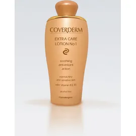 COVERDERM Extra Care Lotion No1, Λοσιόν Ενυδάτωσης για Κανονικές & Ξηρές - Ευαίσθητες Επιδερμίδες, 200ml