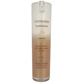 COVERDERM, Luminous Supreme SPF15, Λευκαντική & Αντιγηραντική Κρέμα Ημέρας για το πρόσωπο, 30ml
