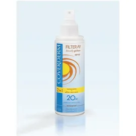 COVERDERM Filteray Body Plus Spray SPF20, Αντηλιακό Σπρέι Σώματος, 150ml