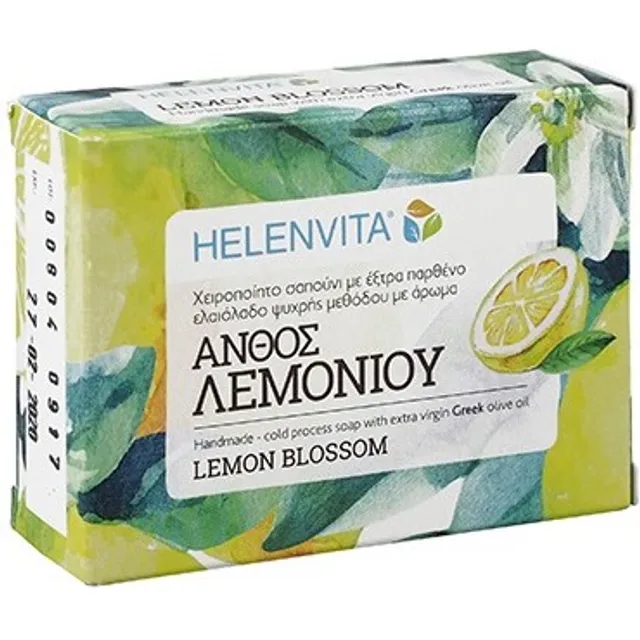 HELENVITA Soap Lemon Χειροποίητο Σαπούνι Ανθος Λεμονιου 90g. - Fedra