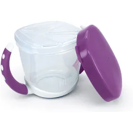 NUK Easy Learning Snack Box Δοχείο για το κολατσιό των Νήπιων 36+ Μηνών Χρώμα Μωβ Code 10.255.193