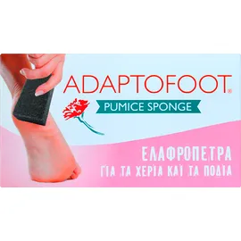 Vican Adaptofoot Pumice Sponge Μαύρη Ελαφρόπετρα 1Τμχ