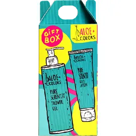 ALOE + COLORS Pure Serenity Gift Set αφρόλουτρο 250ML και body lotion 150ML