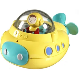 MUNCHKIN Undersea Explorer Παιχνίδι Μπάνιου Κίτρινο υποβρύχιο που κάνει μπουρμπουλήθρες όταν βυθίζεται για Παιδιά 12+μηνών τμχ.1 code 11580