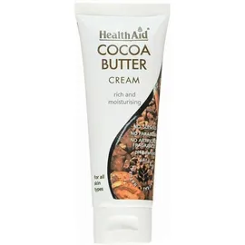 HealthAid Cocoa Butter Cream 75ml Κρέμα βούτυρου κακάου μη λιπαρή που βοηθά στη λίπανση, την ενυδάτωση και την απαλότητα του δέρματος