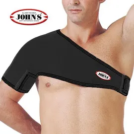 JOHNS Ωμίτης Δεξιός Αυτοκόλλητος Neoprene Χρώμα Μαύρο τμχ.1 Code 120126