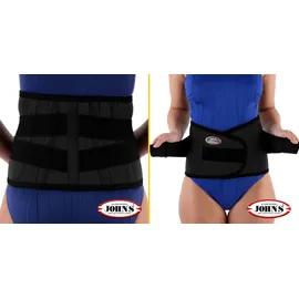 JOHN’S Ζώνη Οσφύος Neoprene Criss Cross Χρώμα Μαύρο 1τμχ Code 120260