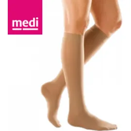 MEDI CCL1 (V14001) Κλάση 1 Κάλτσες Κάτω Γόνατος  Κλειστά Δάκτυλα Χρώμα μπέζ