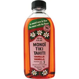 Tiki Tahiti Monoi Vanilla Bronzant Sun Tan Oil SPF3, Λάδι για Ενυδάτωση Σώματος & Μαλλιά , με Άρωμα Vanilla, 120ml