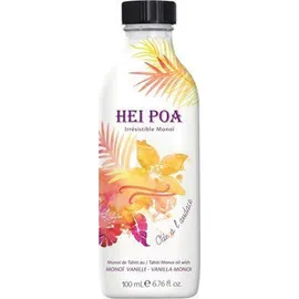 Hei Poa Vanilla Monoi Oil Ode A L’Audace Αγνό Λάδι Μανόι με Άρωμα Βανίλια, 100ml