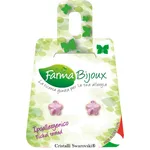 FARMA BIJOUX Σκουλαρίκια Υποαλλεργικά με κρύσταλλο Swarovski® , σχήμα Λουλούδι 6mm, χρώμα LIGHT ROSE, code: BE 210C14
