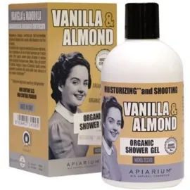 APIARIUM Vanilla & Almond Shower Gel 300ml (Βιολογικό Αφρόλουτρο Βανίλια & Αμύγδαλο)