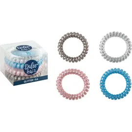 MEDISEI Dalee Hair Spiral Animal Print Σπιράλ Λαστιχάκια Μαλλιών 4 Τεμάχια