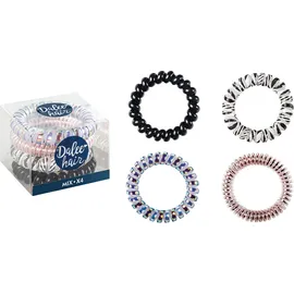 MEDISEI Dalee Hair Spiral Mix Σπιράλ Λαστιχάκια Μαλλιών 4 Τεμάχια